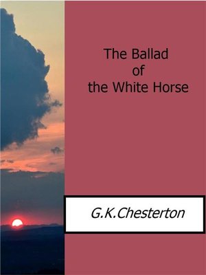 cover image of The Ballad of the White Horse